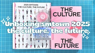 Album Unboxing ✶ smtown 2025 the culture, the future ✶ all versions
