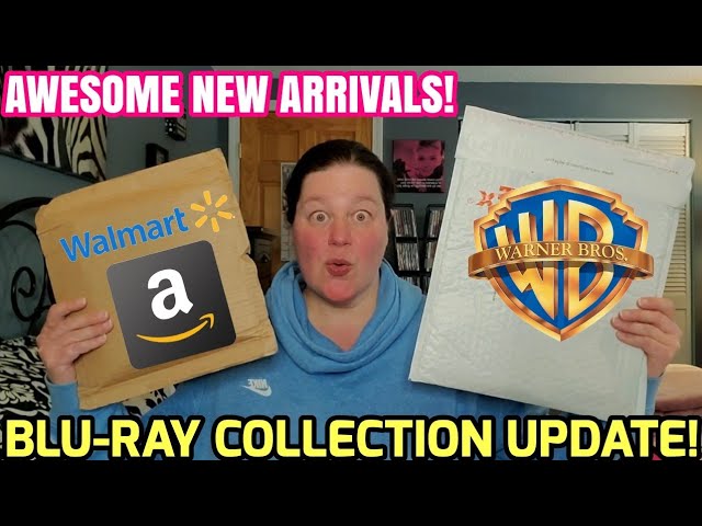 BLU-RAY COLLECTION UPDATE!!! Tons Of Awesome Releases From Walmart,   and Warner Bros! 