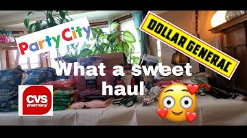 DUMPSTER DIVING | DOLLAR GENERAL | PARTY CITY | CVS | WHAT A SWEET DAY!