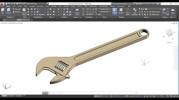 How to make Adjustable Spanner In AutoCAD