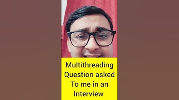 Very Important Multithreading question!! #short #shorts #shortsfeed #ytshorts #coding #job #java