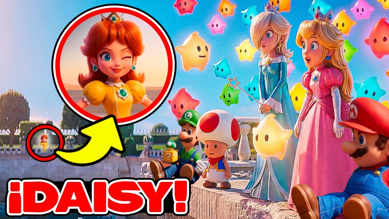 ¡32 DETALLES y EASTER EGGS Ocultos en SUPER MARIO GALAXY LA PELÍCULA!