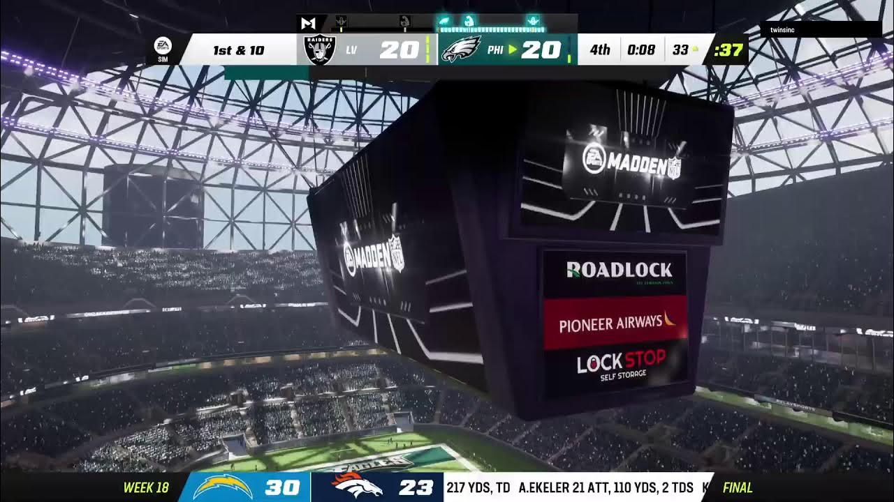 Eagles vs Raiders YouTube