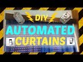 ➪ DIY: AUTOMATED CURTAINS for 3$