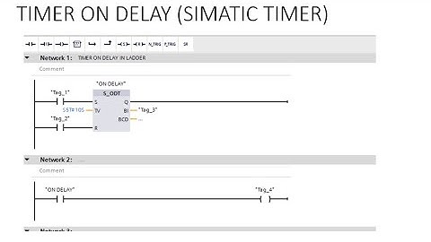 TIMER ON DELAY IN STL PROGRAM S7-300  CPU SIEMENS PLC