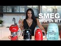 Smeg Review while Drinking Prosecco! Let's look at the Smeg small appliance products!