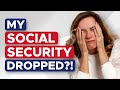 Why did my social security check go down