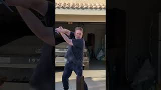 3 swords, 7 tatami mats, 64 cuts - training for @socalswordfight