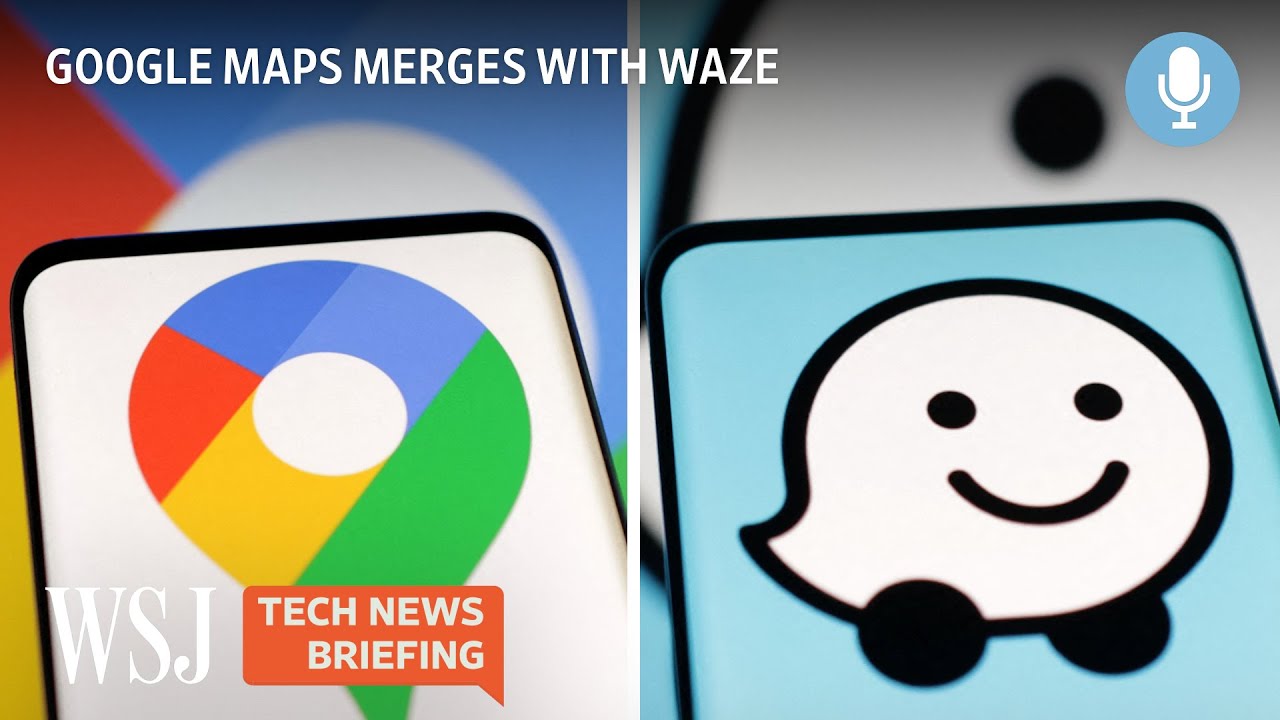 ⁣Why Google Is Merging Maps and Waze | Tech News Briefing Podcast | WSJ