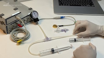 Calibrating a Fluid Filled Transducer Using the Pressure Gauge Kit