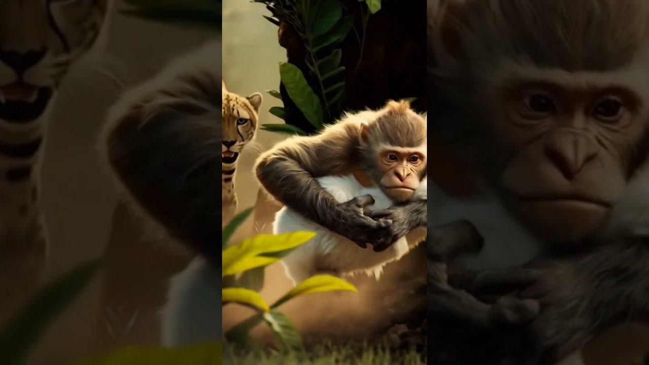 😱"The Monkey’s Mercy: A Jungle Rescue That Will Melt Your Heart" ❤️💥