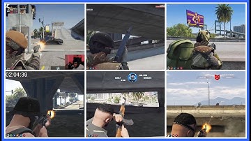 CG vs MDM shootout at at La Puerta (multiple pov) || GTA 5 RP NoPixel