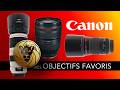 Canon : mes objectifs favoris (reflex & hybride)