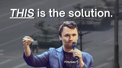 THIS is the solution to political violence 
