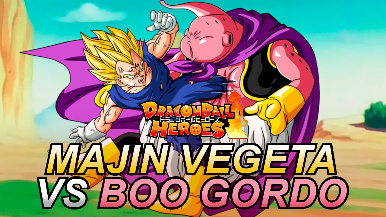 majin boo gordo por goku e vegita