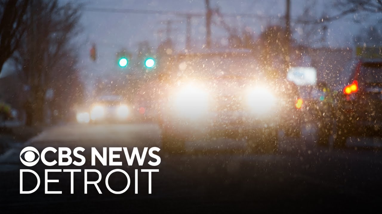 Tracking snow squalls expected for Metro Detroit - YouTube