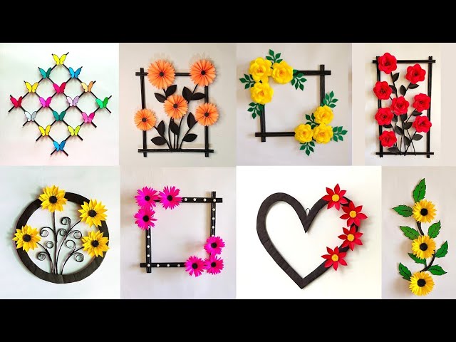 10 Beautiful Paper Flower Design Ideas for Decoration • Shilpidea.Com