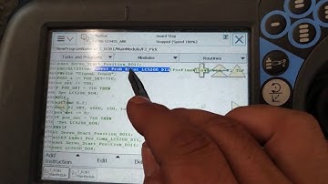 Operating not allowed due to semantic error (s) in ABB Robot