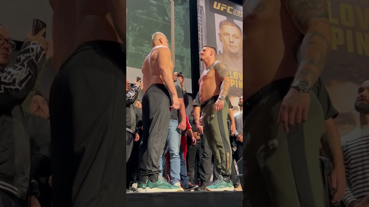 This Pavlovich vs. Aspinall faceoff 👀 