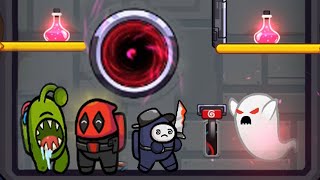 Rescue impostor pull pin game | How to loot All level Gameplay android, ios game screenshot 5