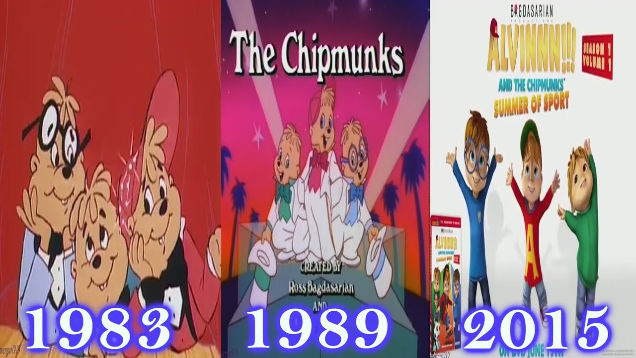 Alvin and the chipmunks evolution