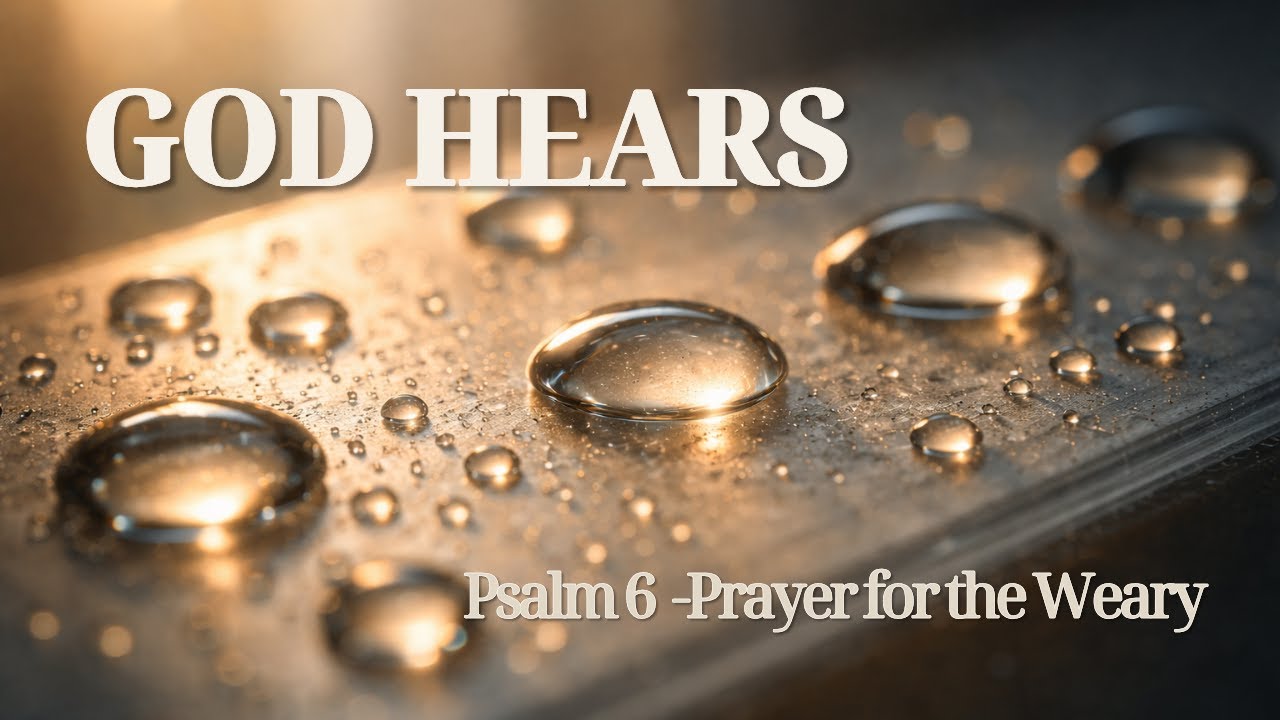 Psalm 6 — God Hears You When You’re Too Tired to Pray (5-Min Prayer)