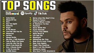 Top 100 Songs Of 2024 - The Weeknd, Maroon 5, Ed Sheeran, Justin Bieber, Dua Lipa, Adele, Ava Max