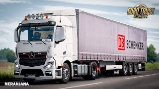 ETS 2 Mod | Mercedes-Benz Actros MP4 fix v1.2 [ETS2 v1.36]