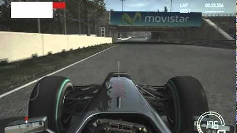 Codemasters F1 2010 Canada Grand Prix Montreal Hot Lap 1:13.137