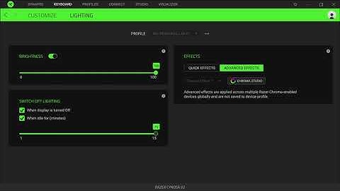 How to set up your Razer Chroma for a Razer Keyboard (Cynosa V2)
