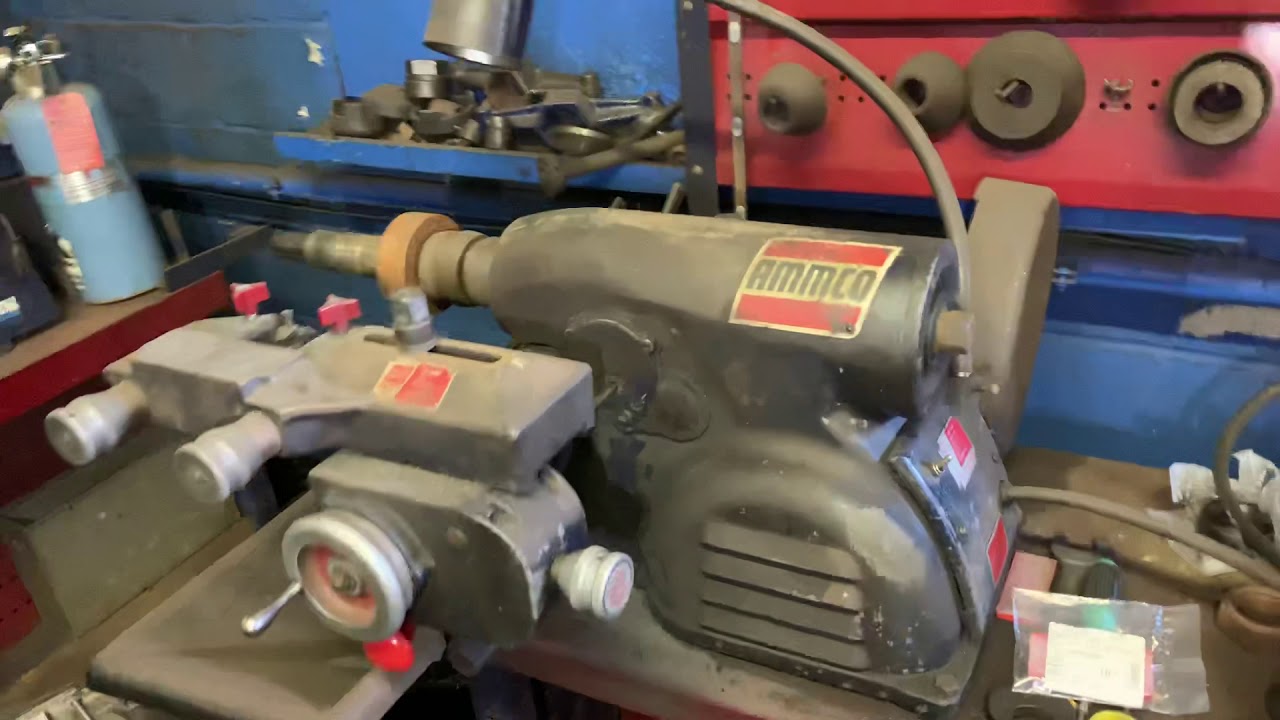 Ammco Commercial Auto Brake Lathe YouTube