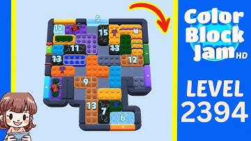 Color Block Jam Level 1484 (2394) Solution Walkthrough