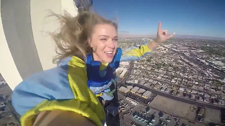 WOULD YOU JUMP OFF THE TALLEST BUILDING IN LAS VEGAS? | STRATOSPHERE TOWER SKY JUMP | Soki Travels