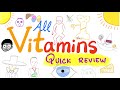 13 Vitamins In 26 Minutes All Vitamins Quick Review Diet Nutrition Biochemistry 13 Vitamins In 26 Minutes All Vitamins Quick Review Diet Nutrition Biochemistry