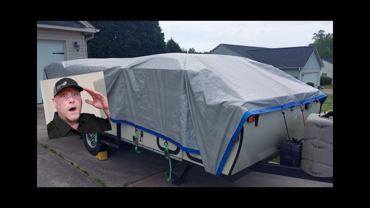 "SIMPLE" - Hailstorm Protection Camper A-Frame Pop Up