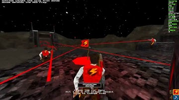 Gib Waterfall Up Marics Elevator on The Pit Killing Spree Quake II
