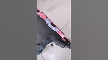 Car bumper clippings repair.