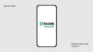 Raaho Trucker App | Search Loads screenshot 1