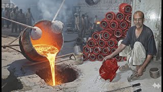 Amazing Recycling! How Waste Metals Convert into Electric Motors | Factory Mass Production