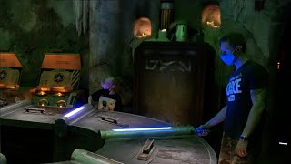 Lightsaber BROKE! at Savi's Workshop - Galaxy's Edge