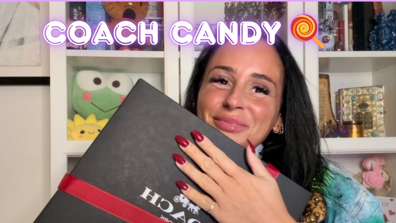 Coach Candy Crystal Unboxing! 🍬🍭 Help Me Choose!! - YouTube