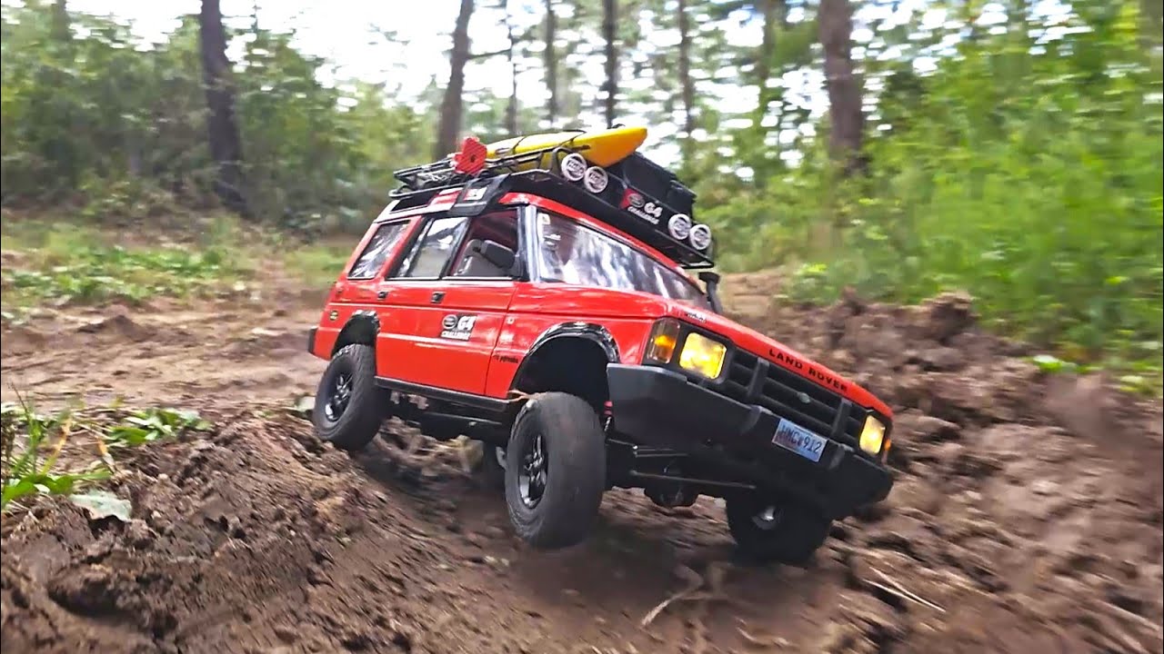 LandRover Discovery1 G4 Challenge conversion 2 - Axial SCX10 II