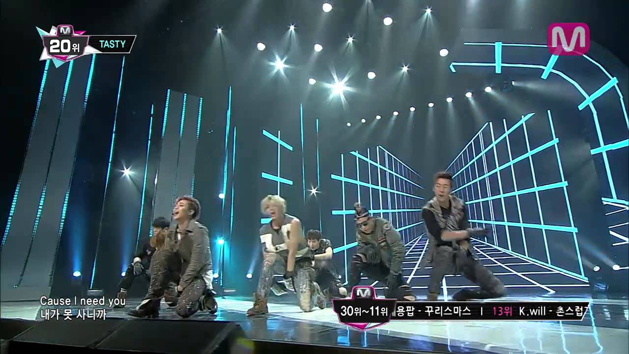 TASTY_떠나가 (Day'n Night by TASTY@Mcountdown 2013.12.05)