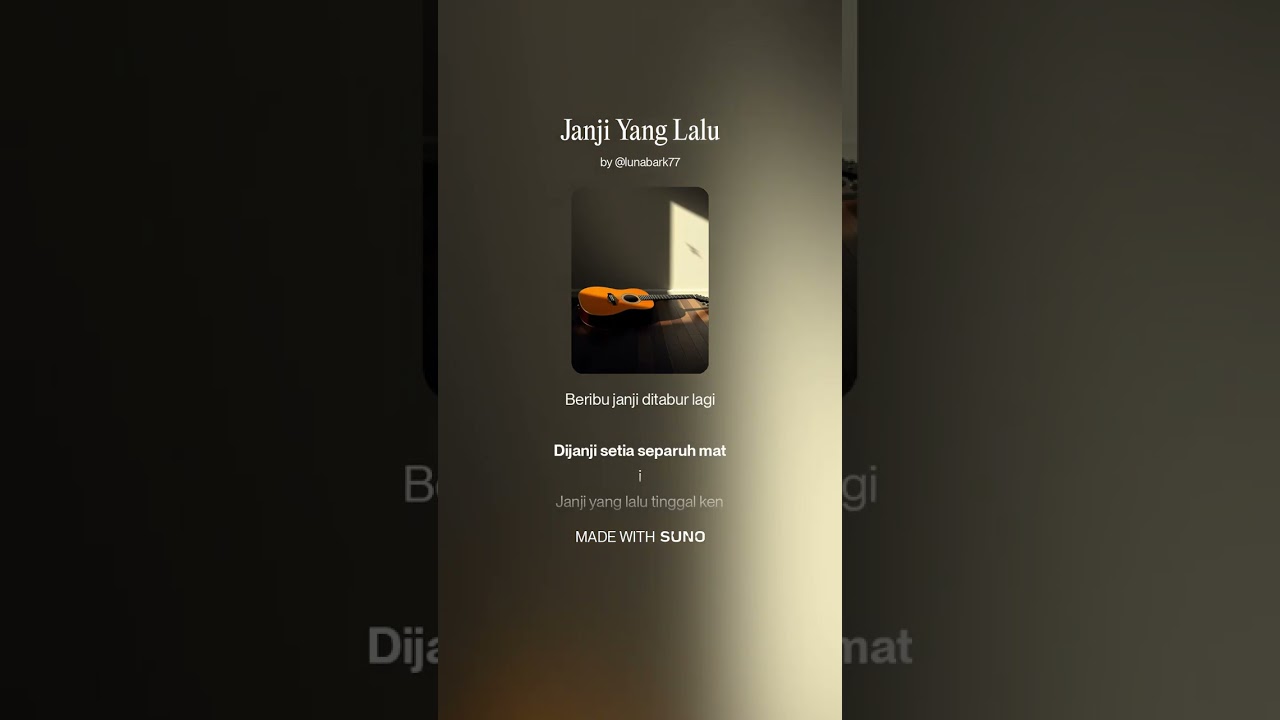 Janji yang lalu -by Lunabark77/ai