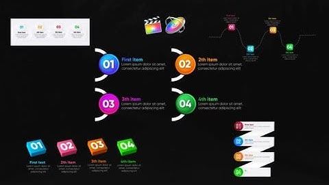 Top Apple Motion Projects: Infographic Trendy Lists