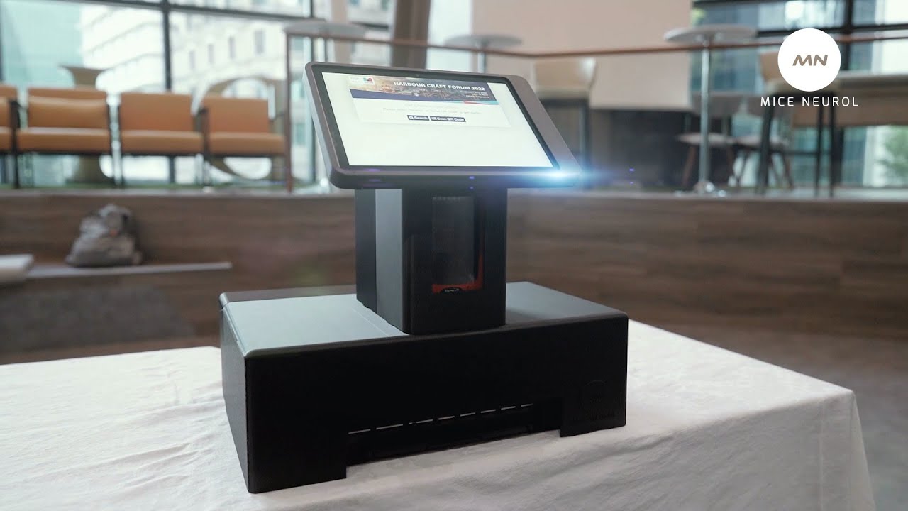 many have asked how our self-built check in kiosk works - here's a video