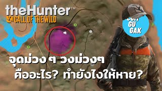 รู้จักกับจุดม่วง วงม่วงหรือ Hunting Pressure | แนวทางการเล่น theHunter: Call of the Wild