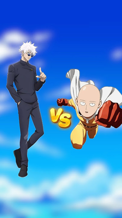 Gojo 🆚 Saitama | anime battle ⚡️| #shorts