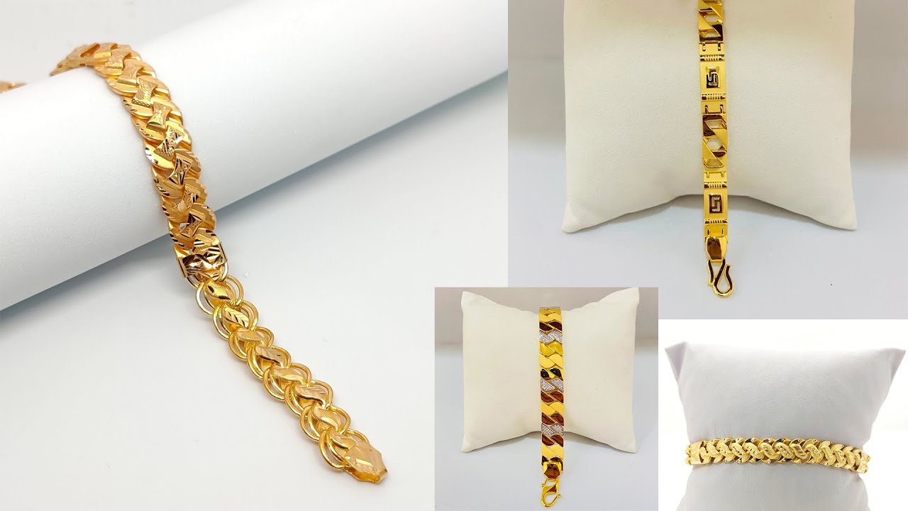 Mens Gold Bracelet Designs New Model Chain Bracelets Collection 2021