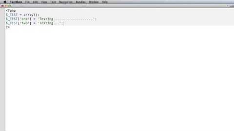 PHP Arrays part 1 get up to speed